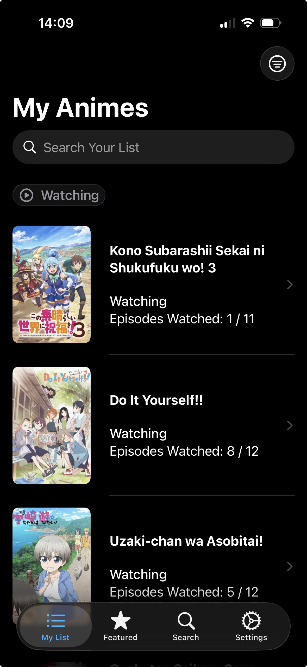 KaAni App Screenshot